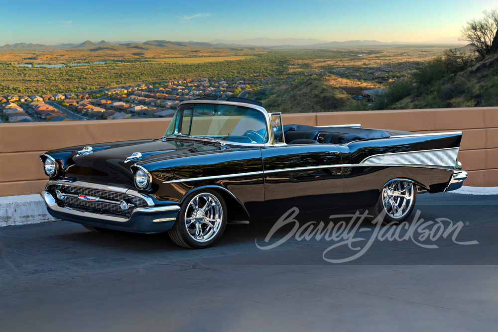Trevco Chevrolet 1957 Bel Air Grille - Sudadera Con Capucha