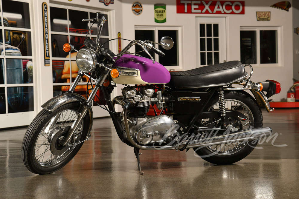 1976 TRIUMPH 750 BONNEVILLE MOTORCYCLE - Vehicle | Barrett-Jackson