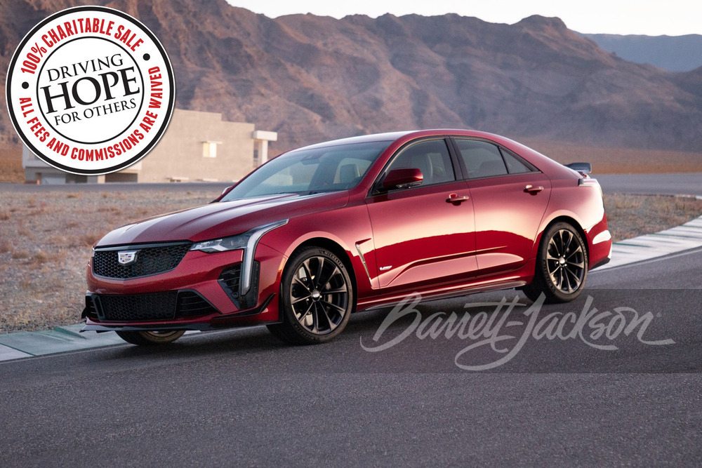 2022 CADILLAC CT4-V BLACKWING VIN 001 - Vehicle | Barrett-Jackson