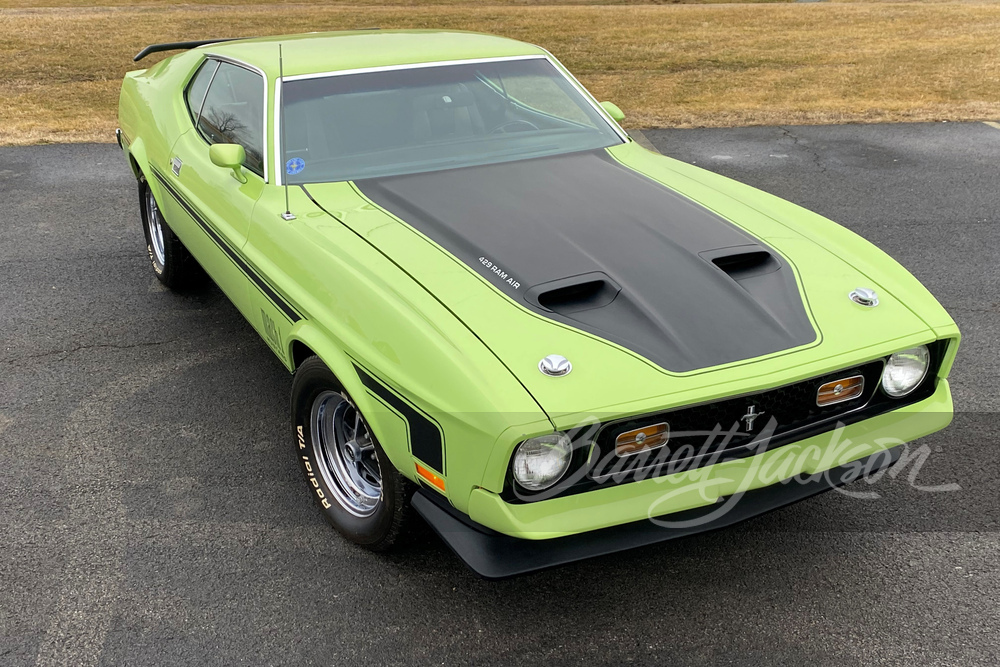 1971 FORD MUSTANG MACH 1 429 SCJ - Vehicle | Barrett-Jackson