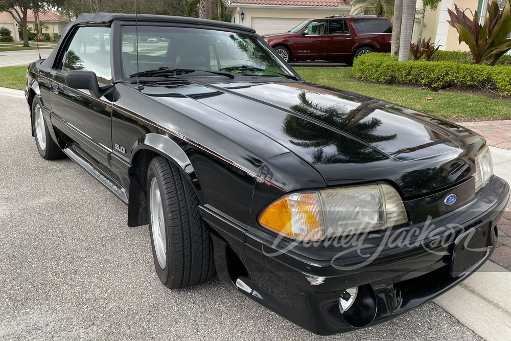 【11/15まで最終値下げ】RANDEBOO Mustang boa coat 1993 FORD MUSTANG GT CONVERTIBLE - Vehicle | Barrett-Jackson