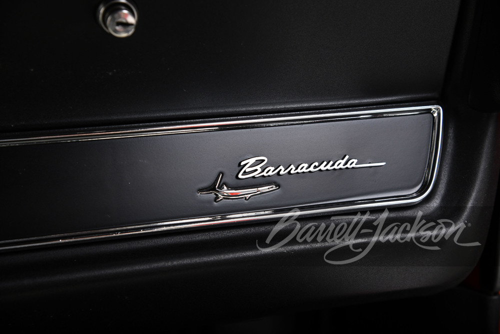 1969 PLYMOUTH BARRACUDA FORMULA S CONVERTIBLE - Vehicle | Barrett