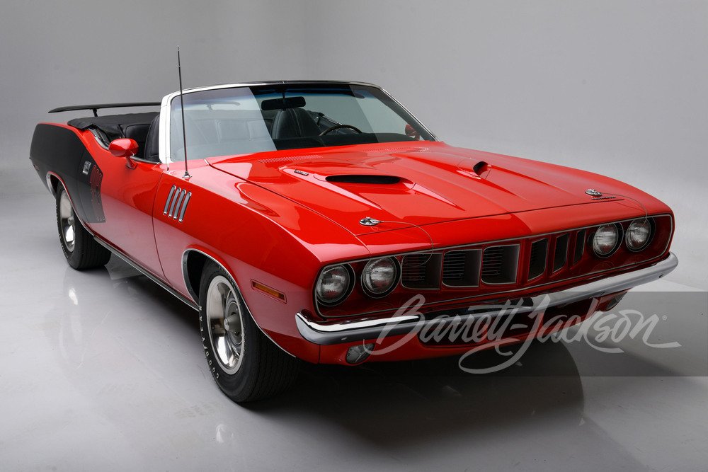 1971 PLYMOUTH 'CUDA CONVERTIBLE - Vehicle | Barrett-Jackson