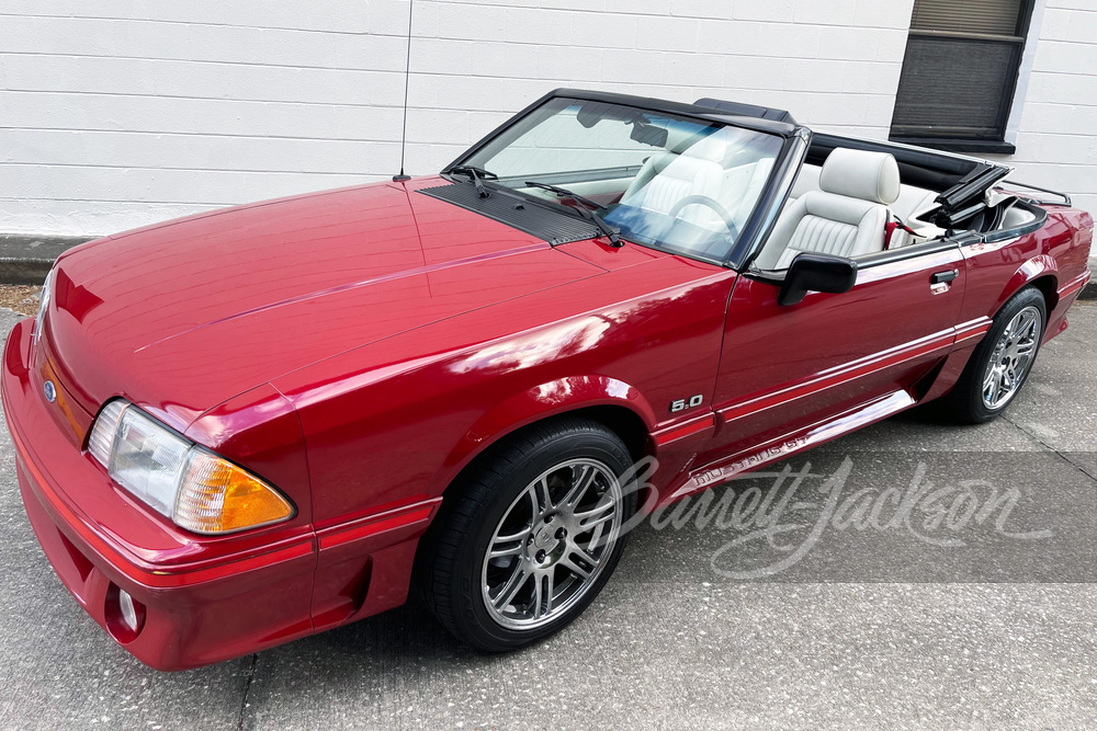 1988 FORD MUSTANG GT CONVERTIBLE - Vehicle | Barrett-Jackson