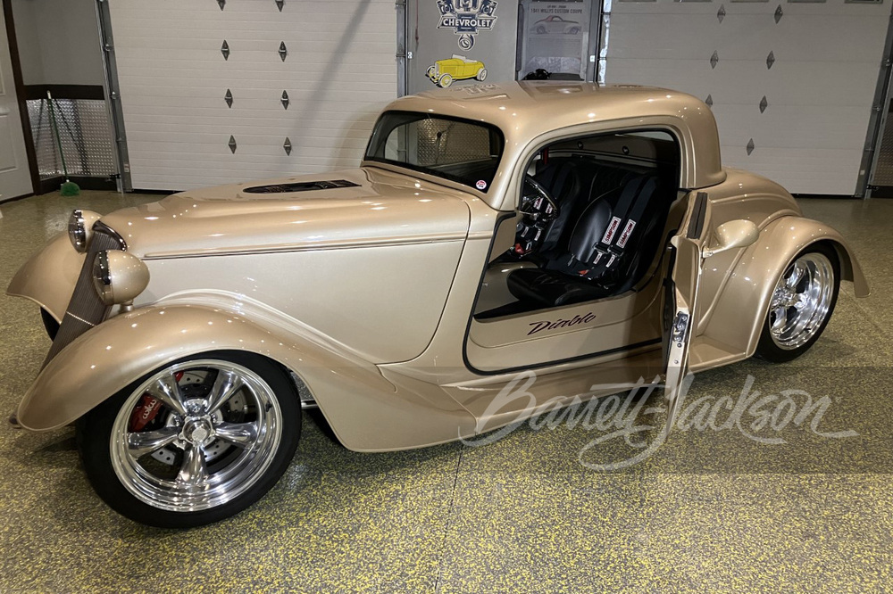 1933 FORD 3-WINDOW CUSTOM COUPE - Vehicle | Barrett-Jackson