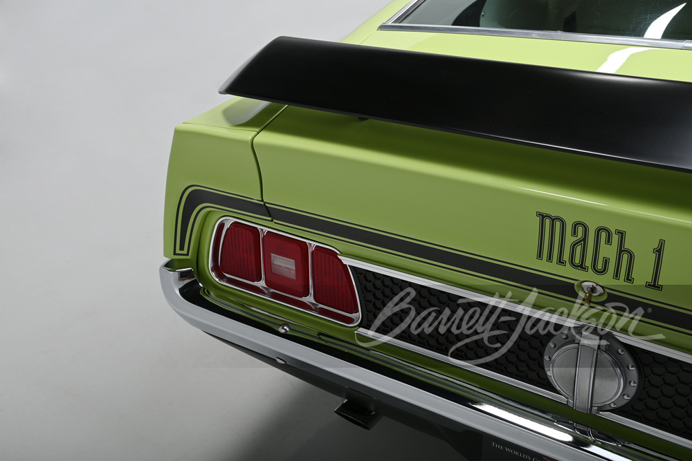 Graphic Express GE-829 1971-72 Mustang Mach 1 Trunk Decal – Official Licensed, Self-Adhesive