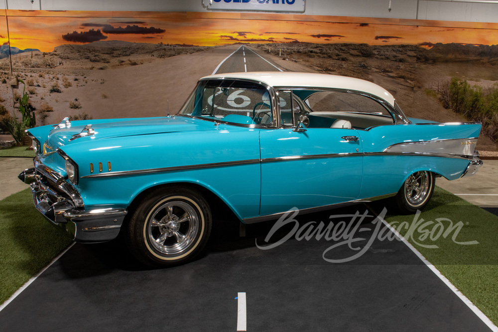 1957 CHEVROLET BEL AIR CUSTOM HARDTOP - Vehicle | Barrett-Jackson