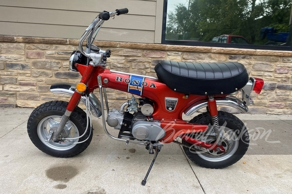 ジャパンL JAPAN L TBF707廃盤　レッド 1972 HONDA CT70 MINIBIKE - Vehicle | Barrett-Jackson Auction
