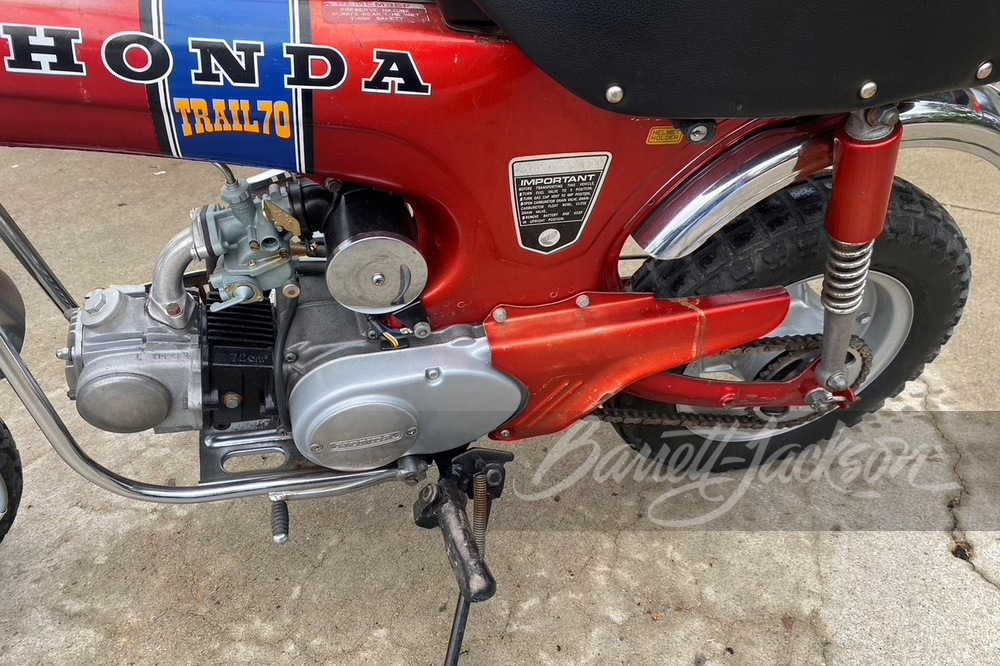 1972 HONDA CT70 MINIBIKE - Vehicle | Barrett-Jackson Auction