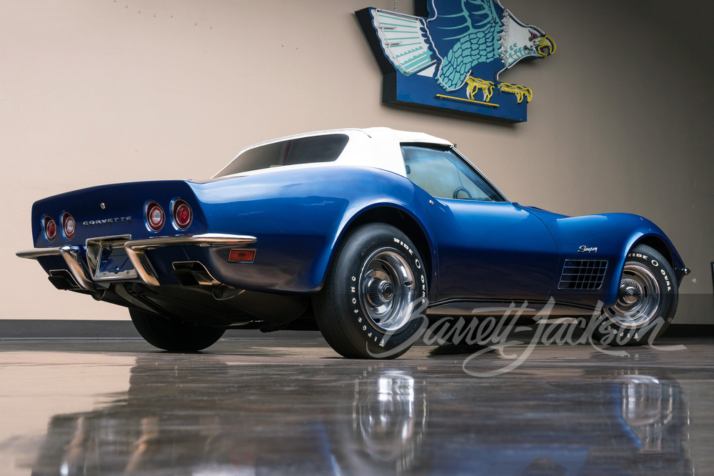 1972 CHEVROLET CORVETTE LT1 CONVERTIBLE - Vehicle | Barrett