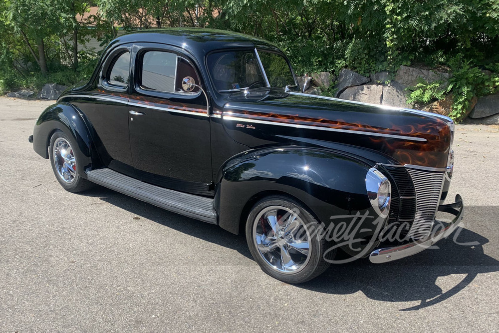 1940 FORD 5-WINDOW CUSTOM COUPE - Vehicle | Barrett-Jackson