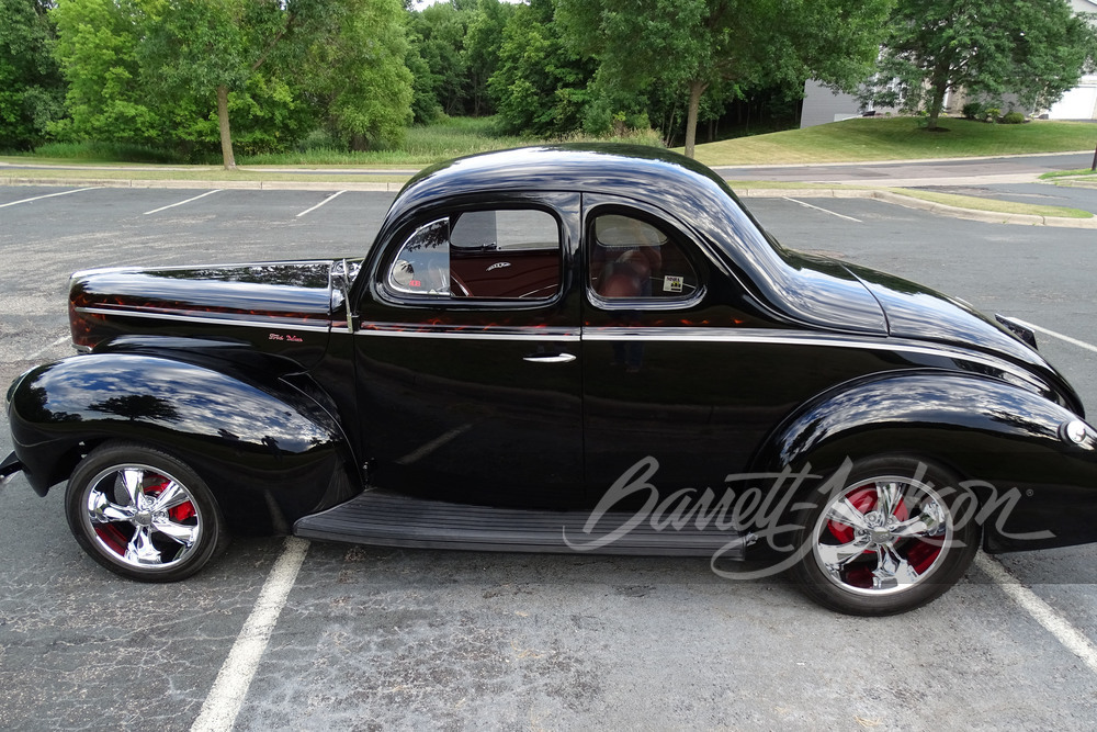 1940 FORD 5-WINDOW CUSTOM COUPE - Vehicle | Barrett-Jackson