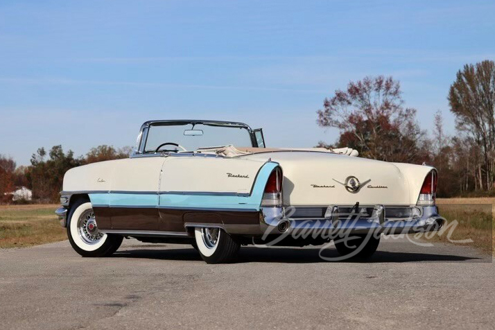 Miniature Buby SB 1/43 - Packard Caribbean Convertible 1956 - Blanche, Sans Boîte