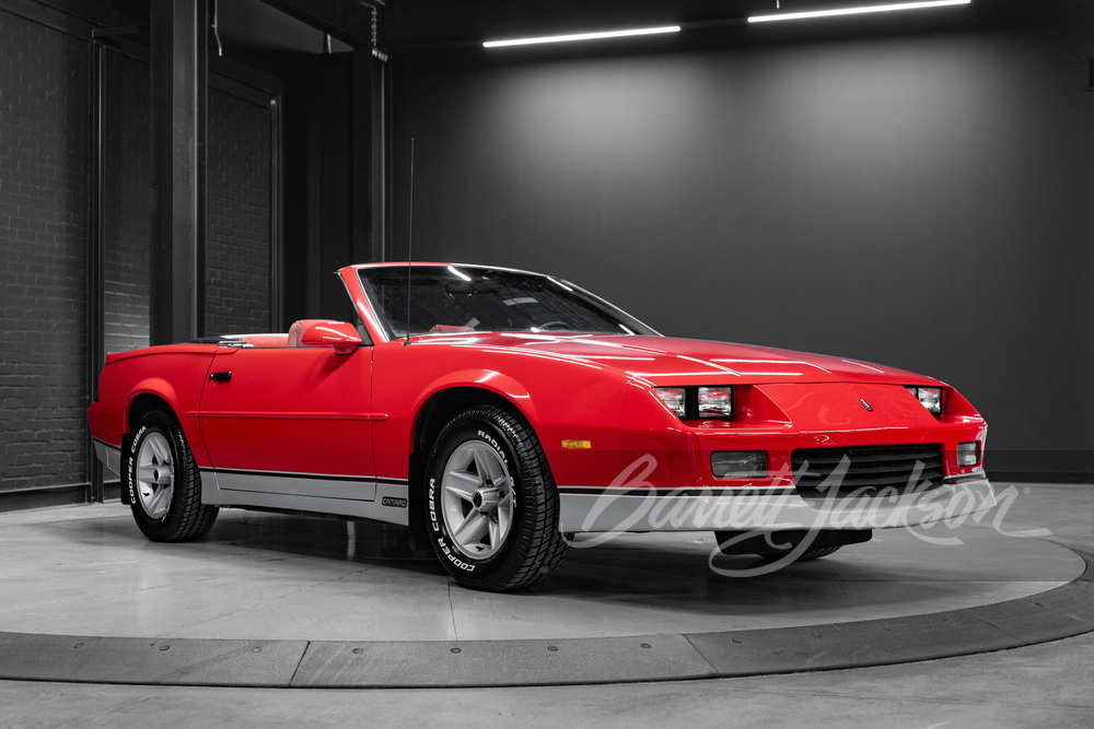 1988 Chevrolet Camaro Convertible: market value and price history