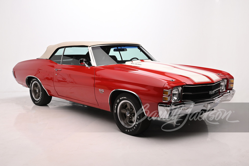 NIKKI SIXX' 1971 CHEVROLET CHEVELLE CONVERTIBLE - Vehicle