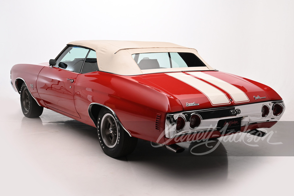 NIKKI SIXX' 1971 CHEVROLET CHEVELLE CONVERTIBLE - Vehicle