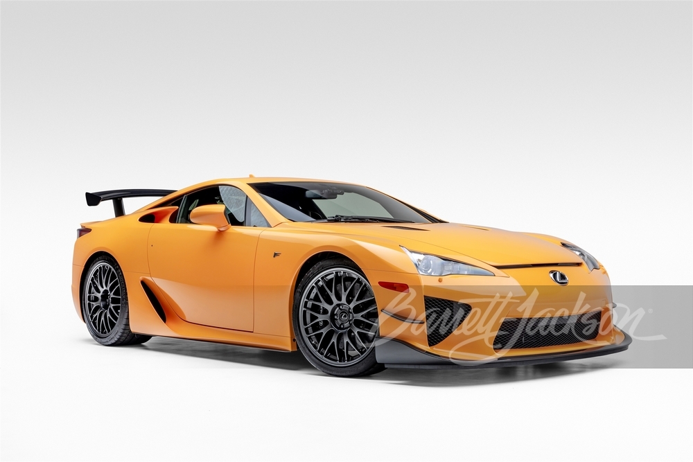 2012 Lexus LFA Nurburgring Package — market value and price history