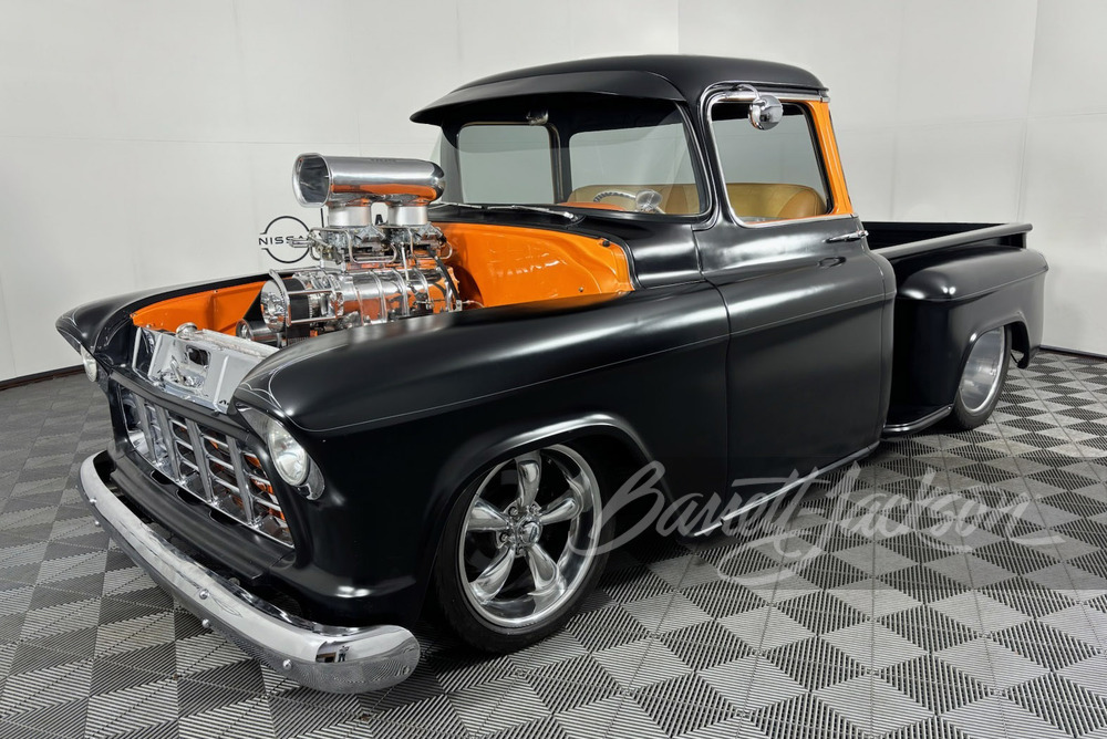 1955 CHEVROLET 3100 CUSTOM PICKUP - Vehicle | Barrett-Jackson