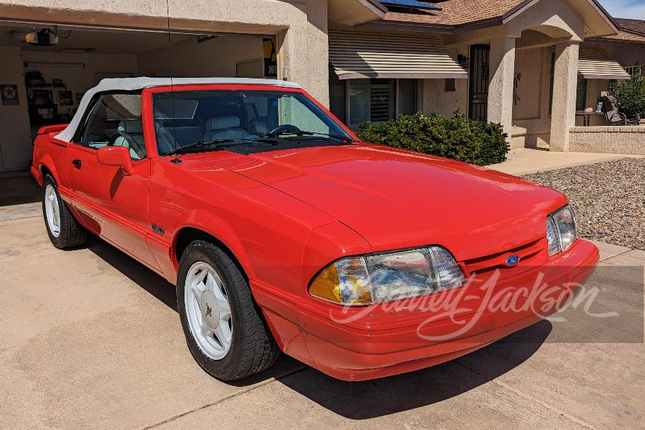 1992 Ford Mustang LX Convertible — market value and price history