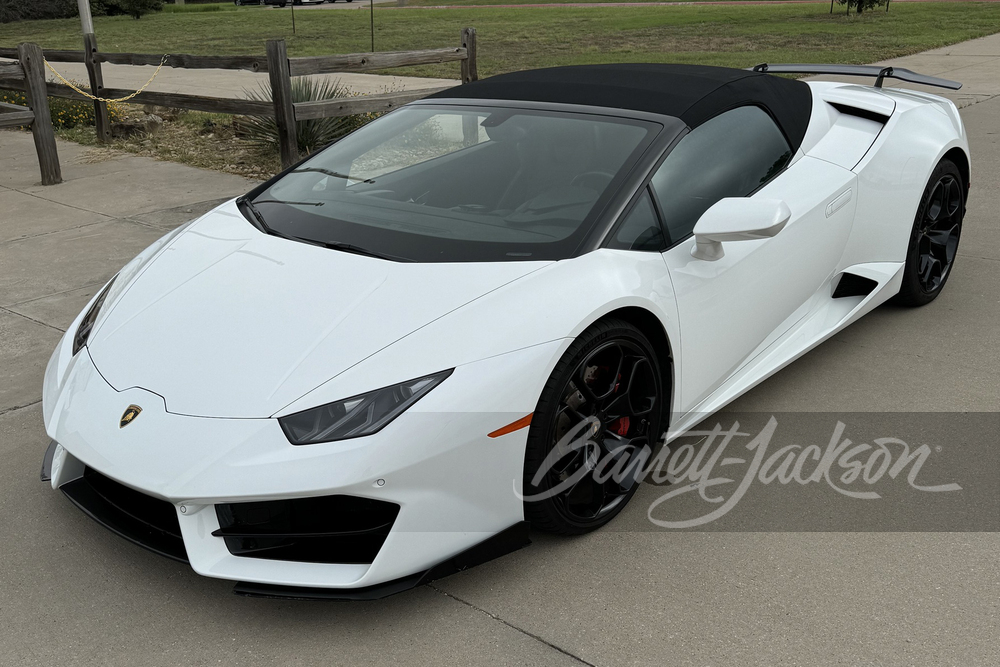 2017 Lamborghini Huracan LP 580-2 Spyder — market value and price history