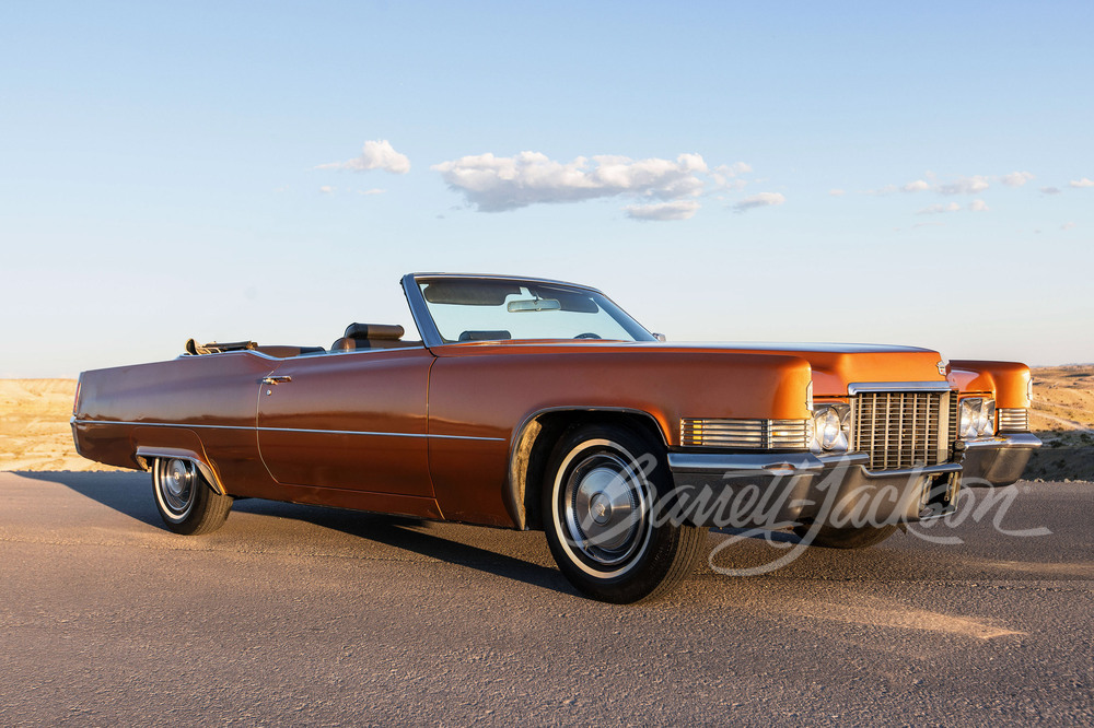1970 CADILLAC DE VILLE CONVERTIBLE - Vehicle | Barrett-Jackson