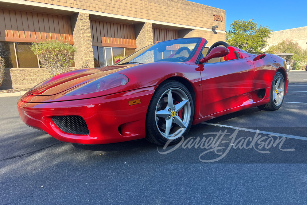 2003 FERRARI 360 SPIDER F1 SPIDER - Vehicle | Barrett-Jackson