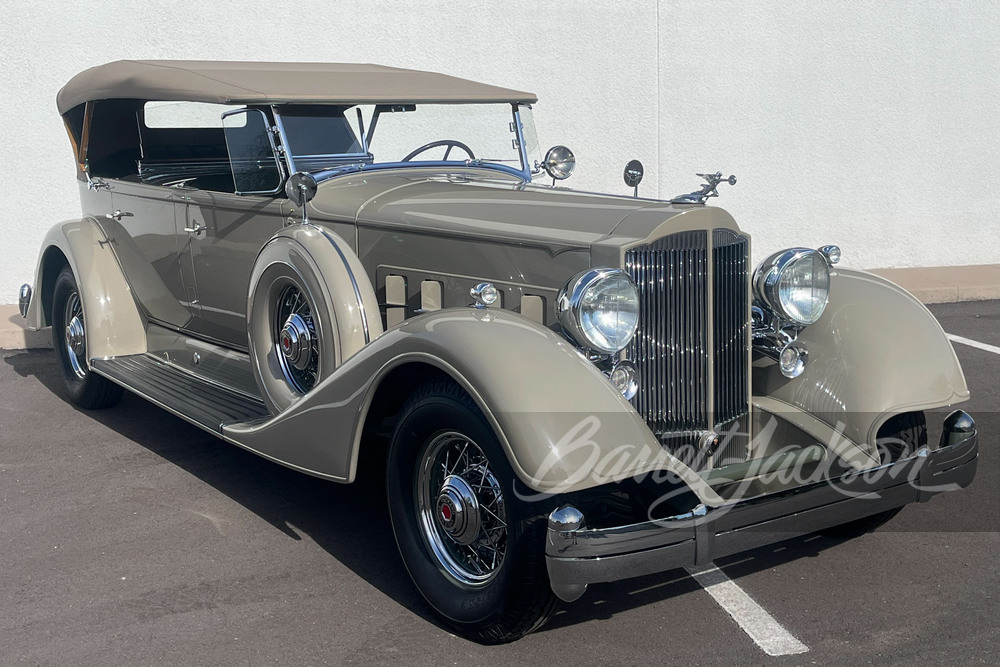 1934 PACKARD SUPER 8 1104 DUAL COWL SPORT PHAETON - Vehicle