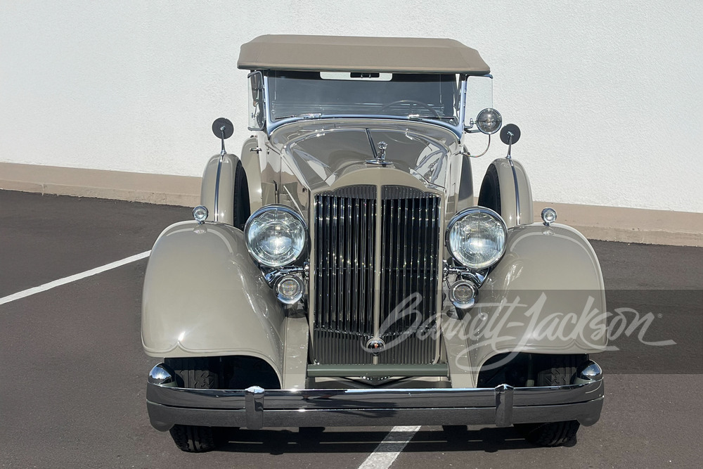 1934 PACKARD SUPER 8 1104 DUAL COWL SPORT PHAETON - Vehicle