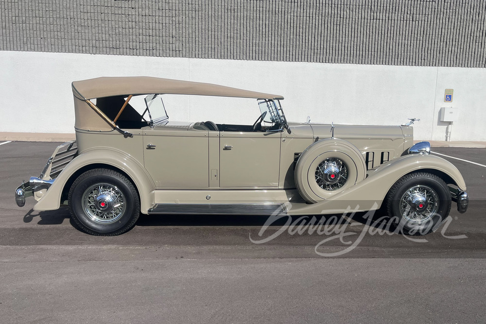 1934 PACKARD SUPER 8 1104 DUAL COWL SPORT PHAETON - Vehicle