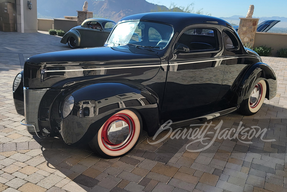 1940 FORD DELUXE CUSTOM COUPE - Vehicle | Barrett-Jackson Auction