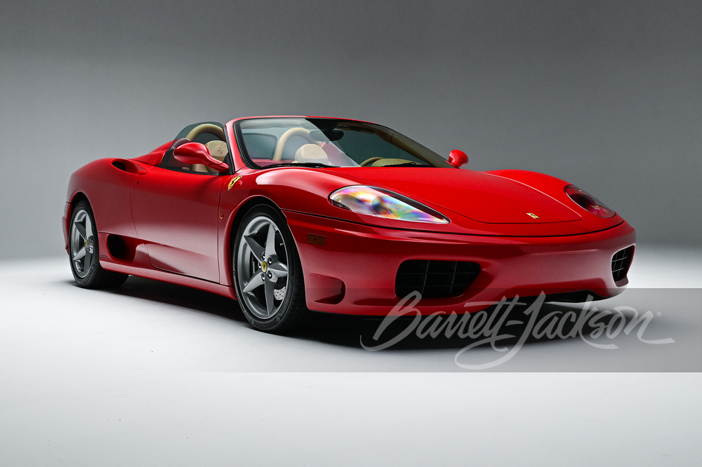 1999 Ferrari 360 Spider — market value and price history