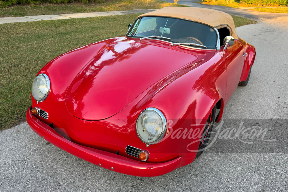 1956 PORSCHE 356 SPEEDSTER RE-CREATION - Vehicle | Barrett-Jackson