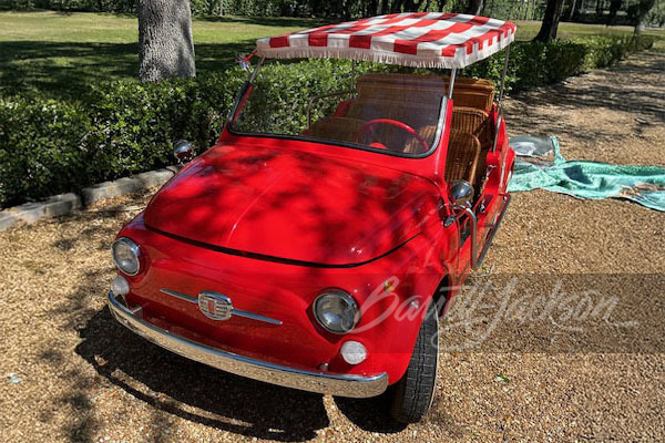 1970 FIAT 500 JOLLY CONVERSION - Vehicle | Barrett-Jackson Auction