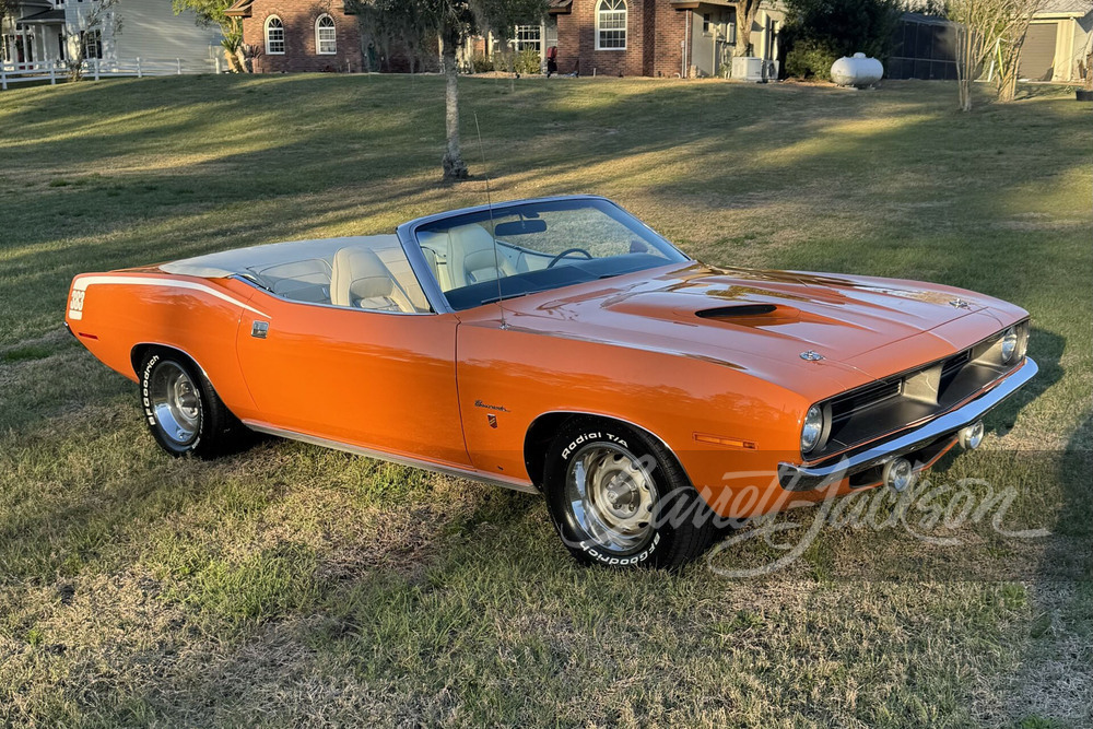1970 PLYMOUTH BARRACUDA CONVERTIBLE - Vehicle | Barrett-Jackson