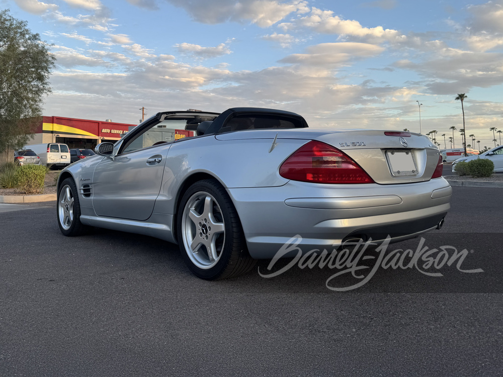 2003 Mercedes-Benz 500SL — market value and price history