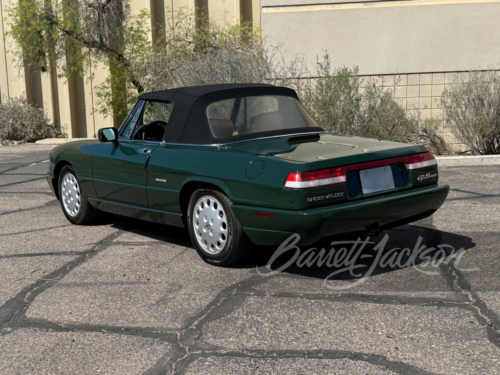 1992 ALFA ROMEO SPIDER VELOCE - Vehicle | Barrett-Jackson Auction