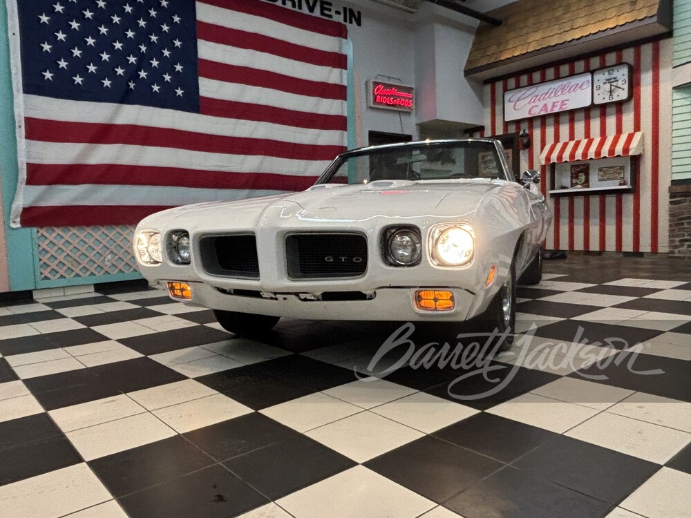 1970 PONTIAC GTO CONVERTIBLE - Vehicle | Barrett-Jackson Auction