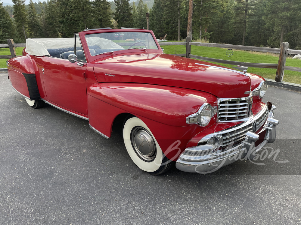 1948 Lincoln Continental Convertible — market value and price history