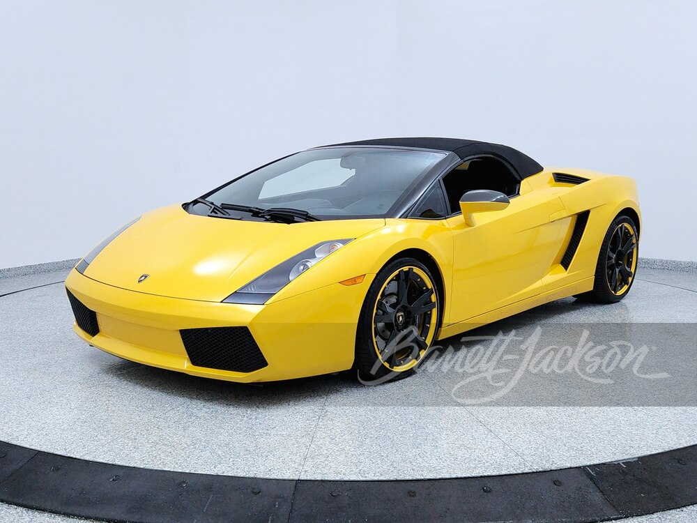 2006 Lamborghini Gallardo Spyder — market value and price history