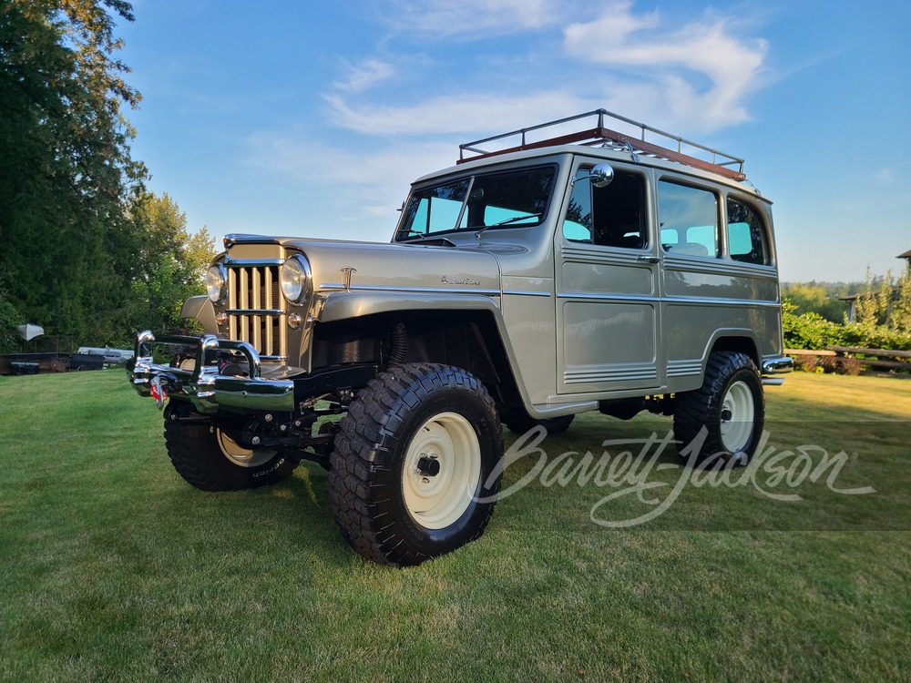 1959 WILLYS JEEP CUSTOM WAGON - Vehicle | Barrett-Jackson Auction