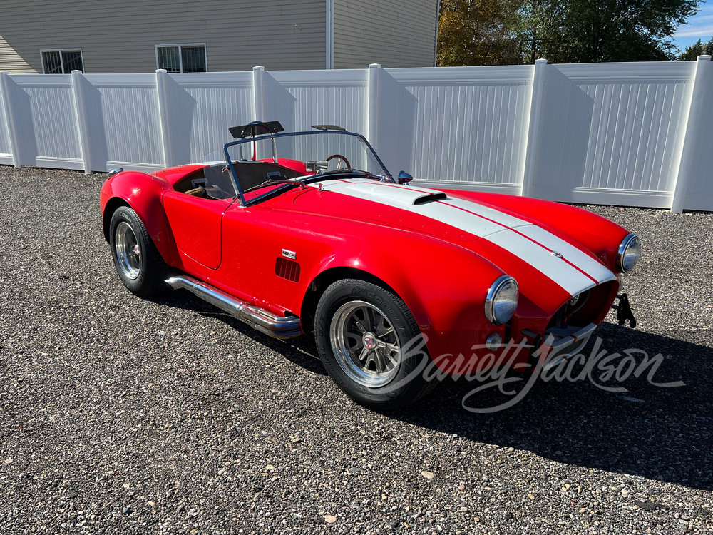 1965 427 ROADSTER RE-CREATION - Vehicle | Barrett-Jackson Auction