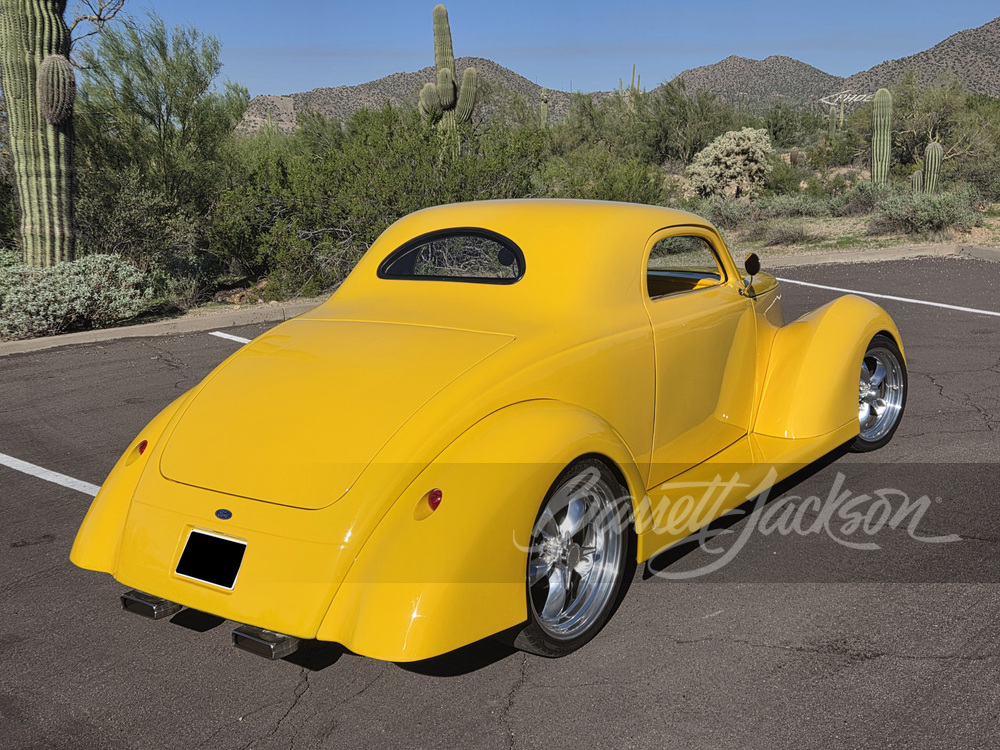 1937 FORD 3-WINDOW CUSTOM COUPE - Vehicle | Barrett-Jackson