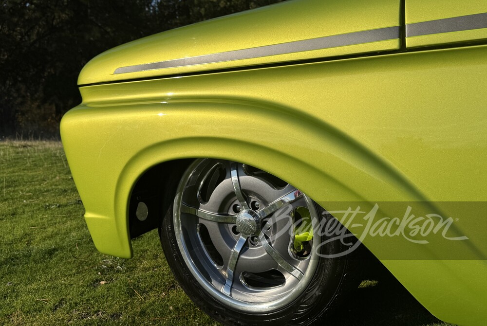 1963 FORD F-100 CUSTOM UNIBODY PICKUP - Vehicle | Barrett-Jackson