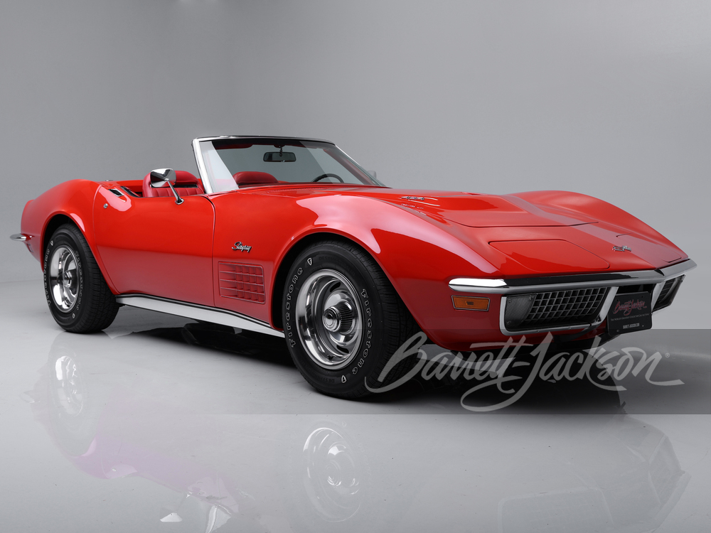 1970 Chevrolet Corvette Convertible 454/390 — market value and price history