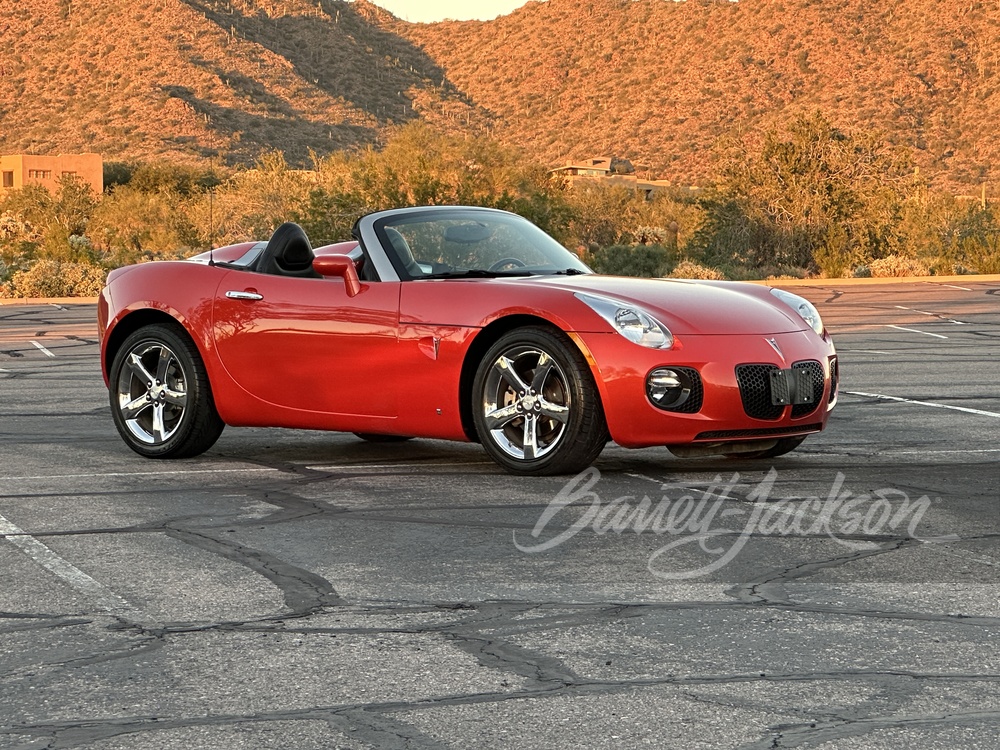 Pontiac Solstice GXP Coupe — market value and price history