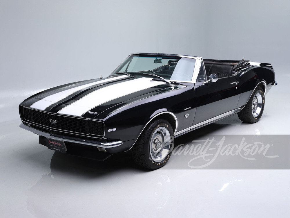 Linda Perry's 1967 Chevrolet Camaro SS convertible at Barrett-Jackson's Scottsdale Auction