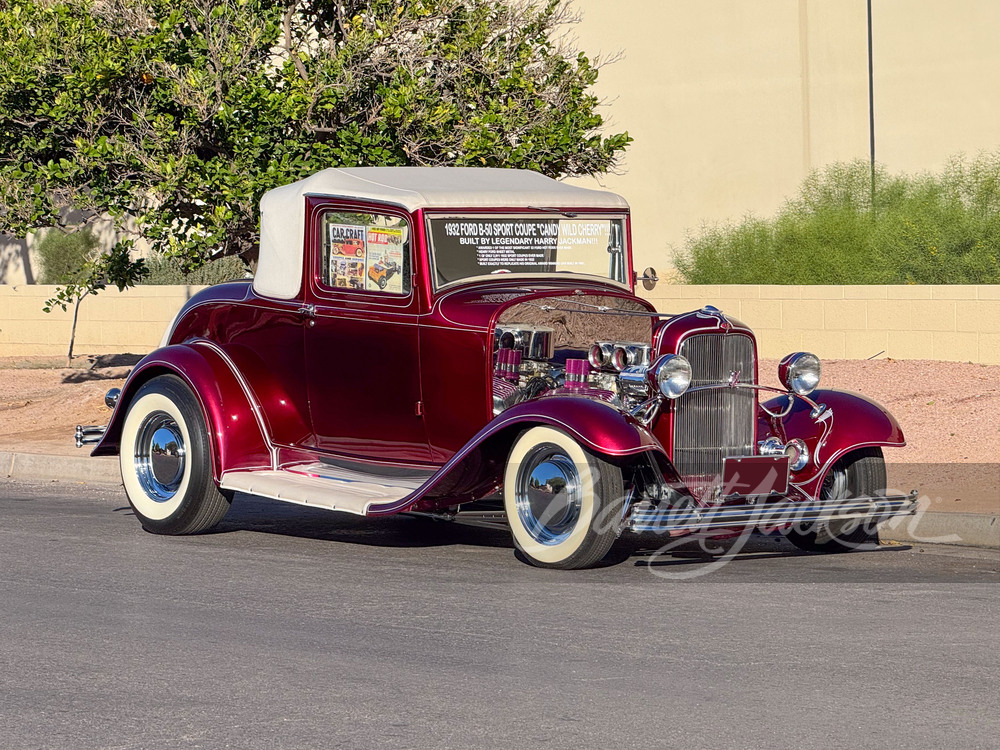 1932 FORD MODEL A CUSTOM SPORT COUPE - Vehicle | Barrett-Jackson