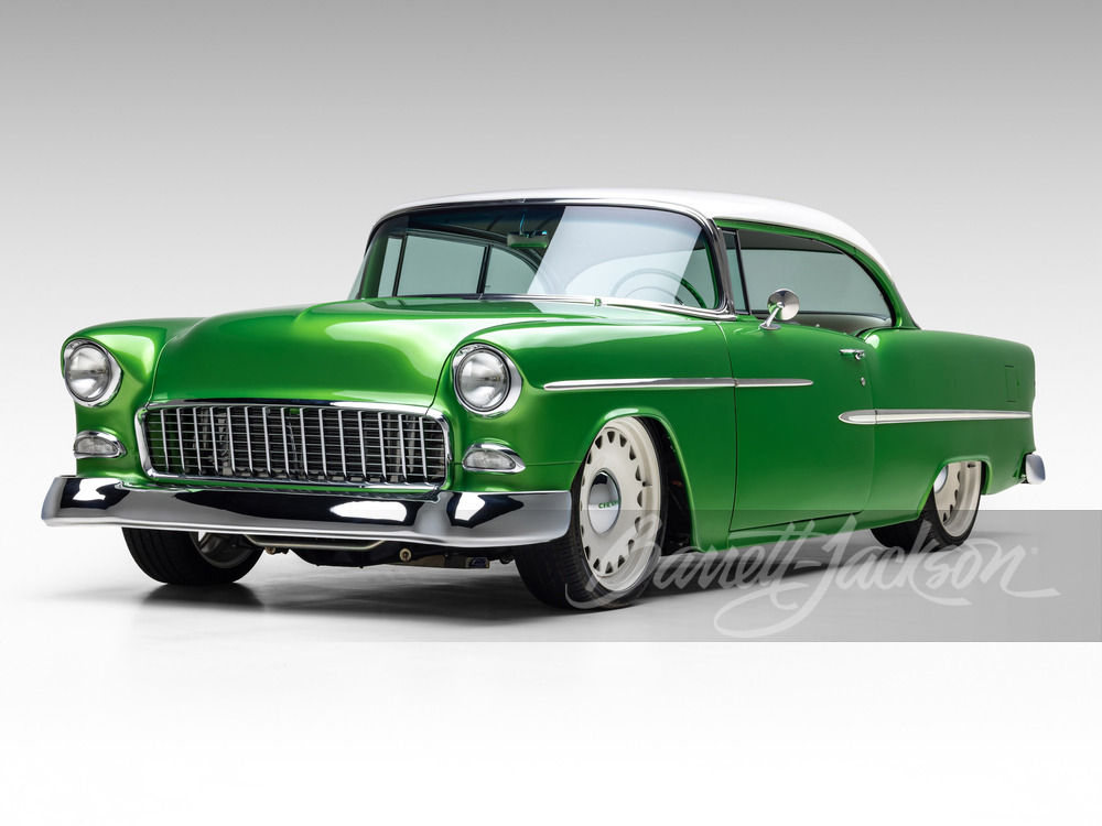 1955 CHEVROLET BEL AIR CUSTOM HARDTOP - Vehicle | Barrett-Jackson