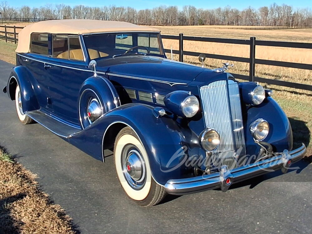 1937 PACKARD SUPER EIGHT DELUXE PHAETON - Vehicle | Barrett
