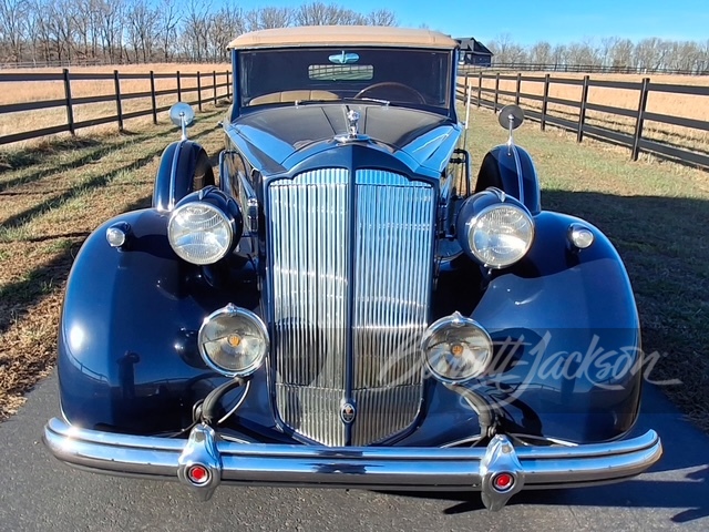 1937 PACKARD SUPER EIGHT DELUXE PHAETON - Vehicle | Barrett